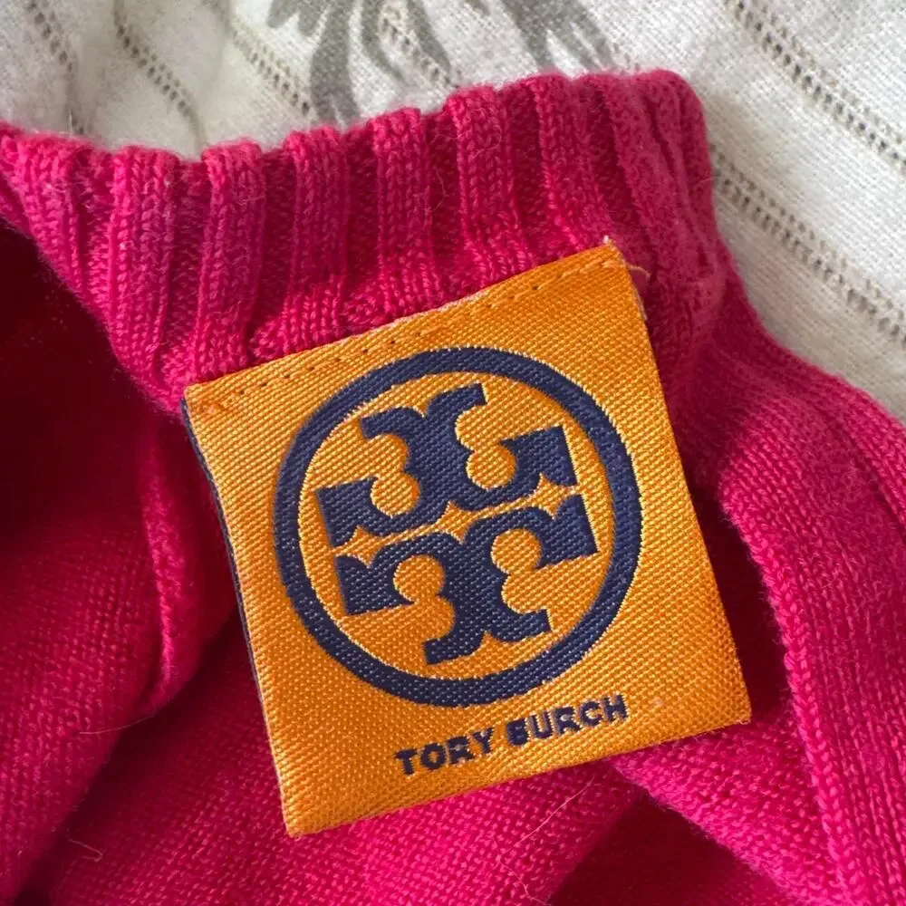 Y2k tory burch hot pink